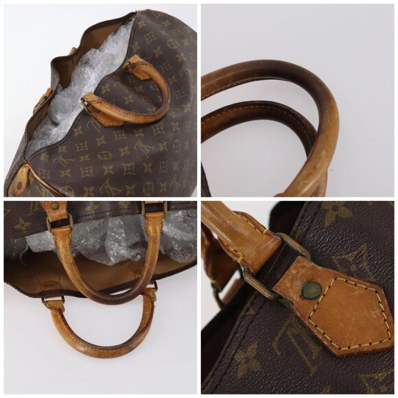 LOUIS VUITTON Monogram Speedy 40 Hand Bag M41522 LV Auth 147126 - Picture 16 of 16
